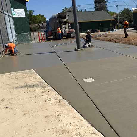 commercial & residential concrete installation services